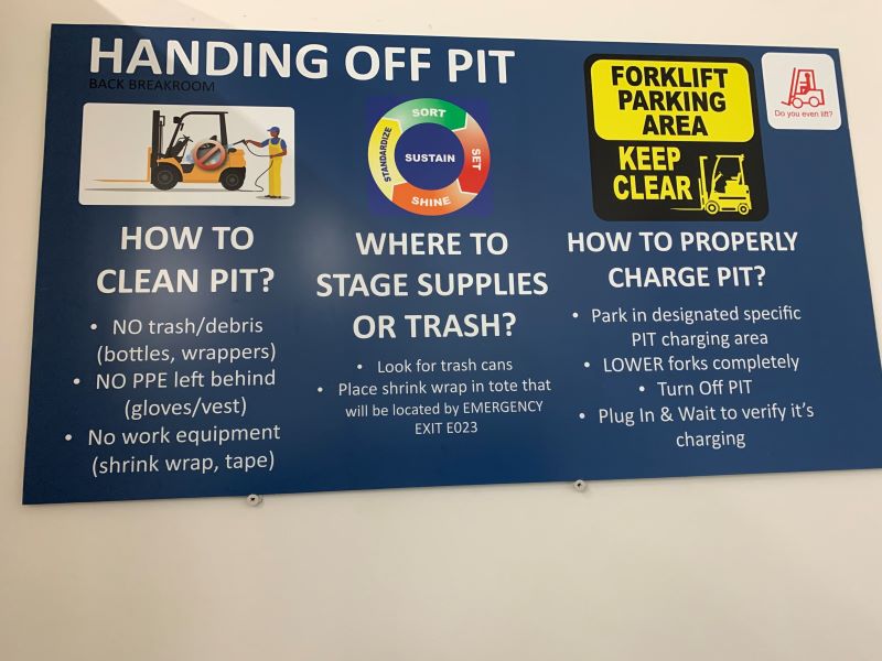 Manufacturing Sign